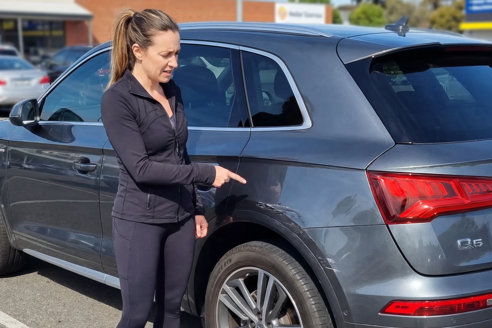 Vehicle damage before repair