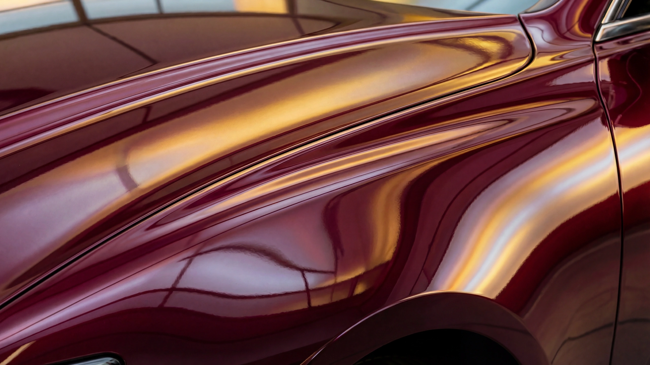 Happy customer with repaired vehicle