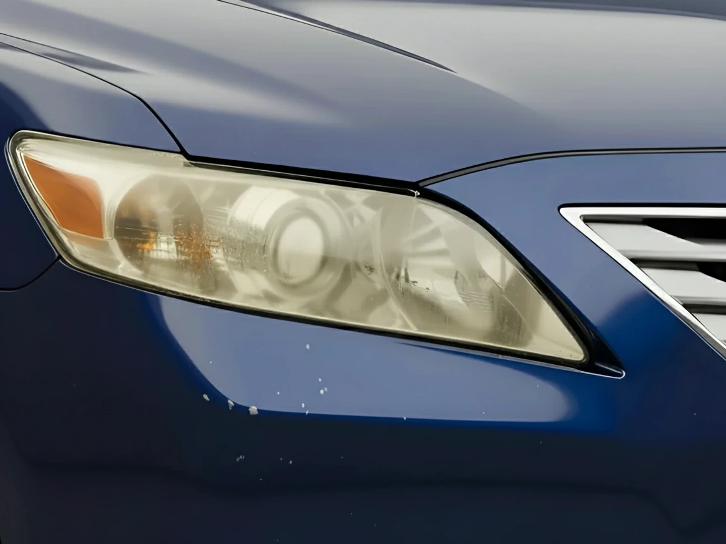 Before: Faded & Yellowed