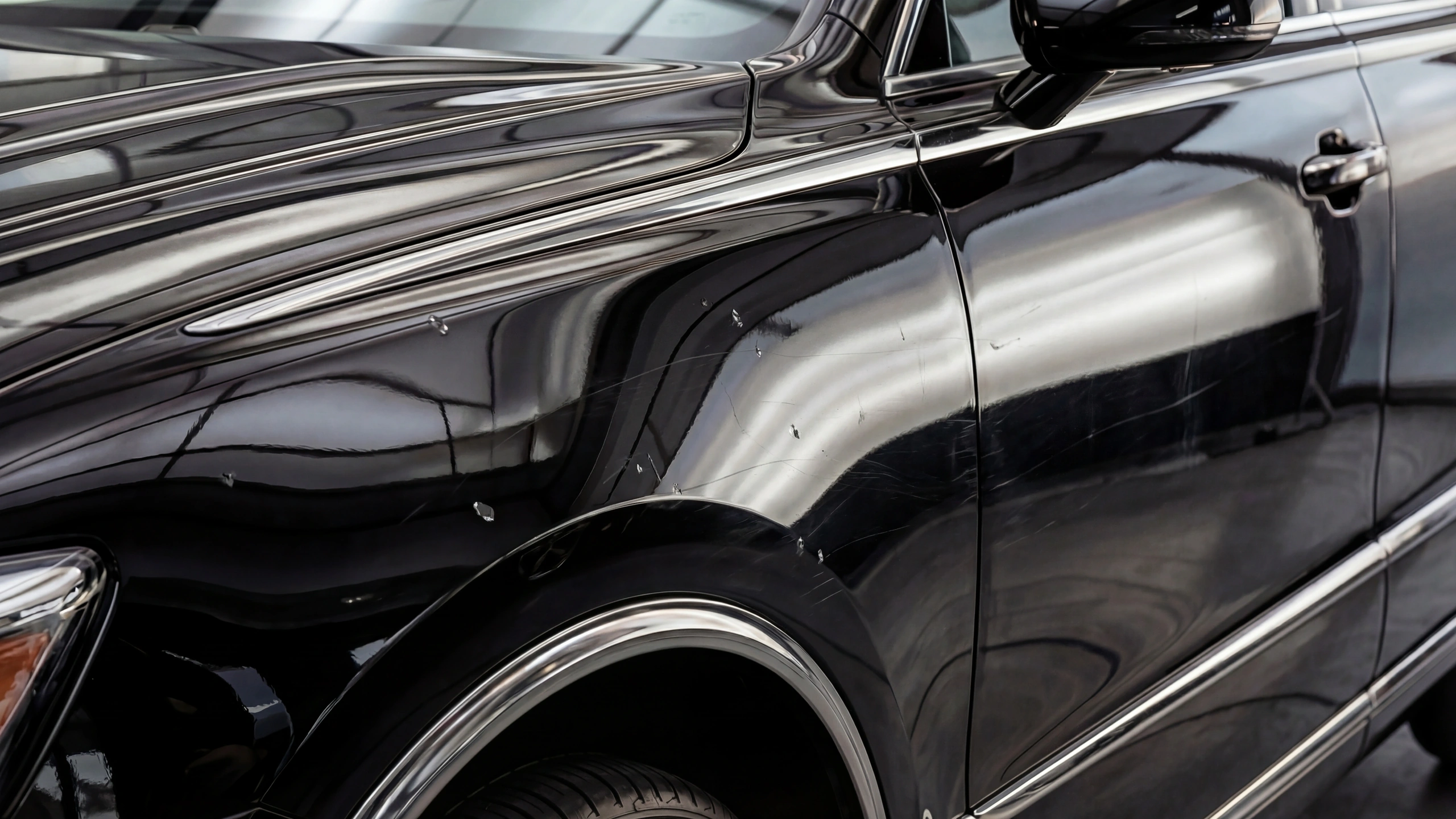 Vehicle damage before repair